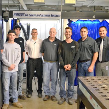 AT&F has sponsored a Welding booth at WCSCC