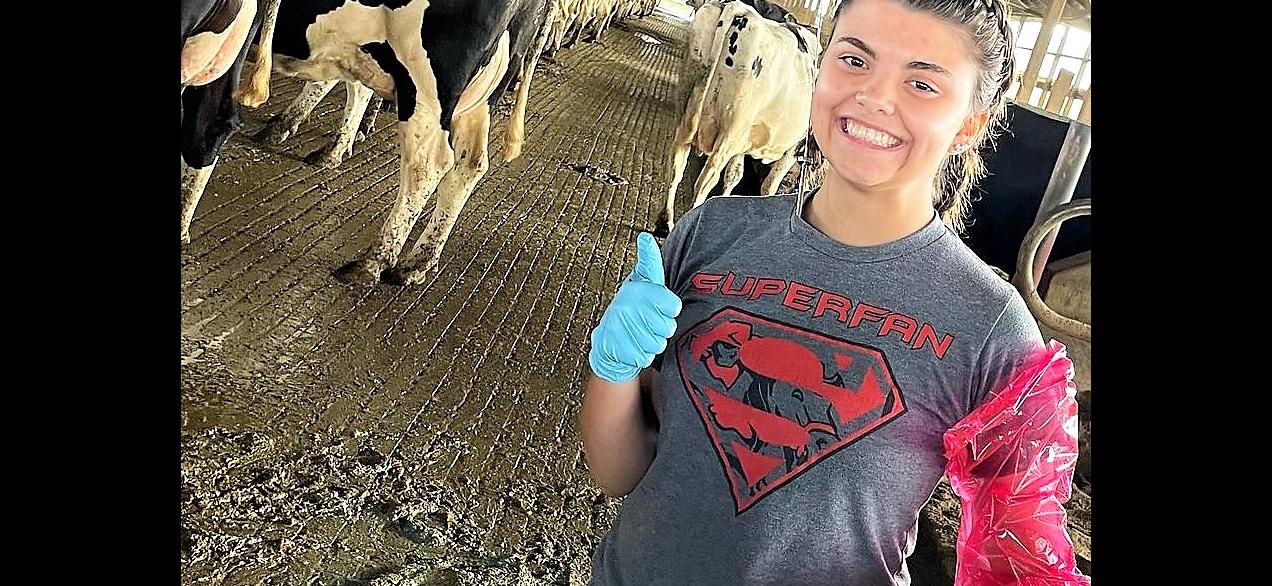 Student completes Artificial Insemination Certification
