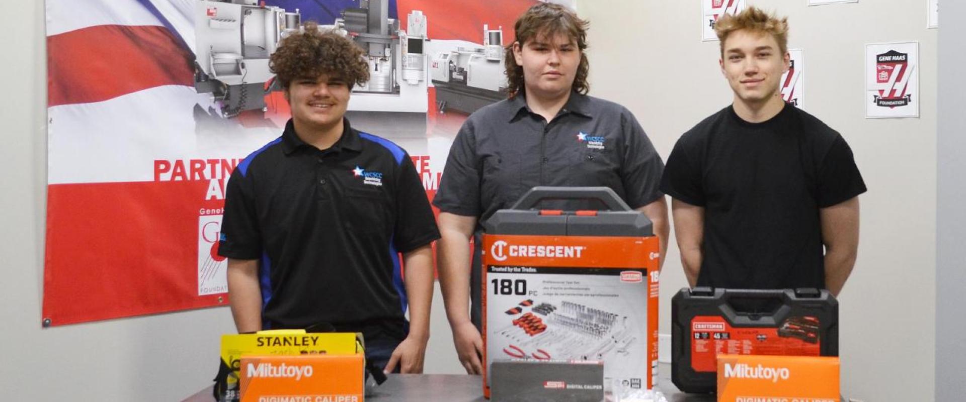 Machine technologies students earn Gene Haas Foundation awards