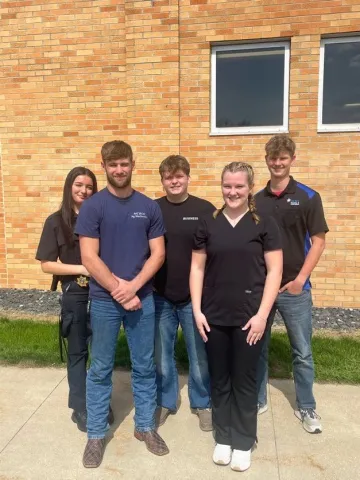 STUDENTS OUTSIDE