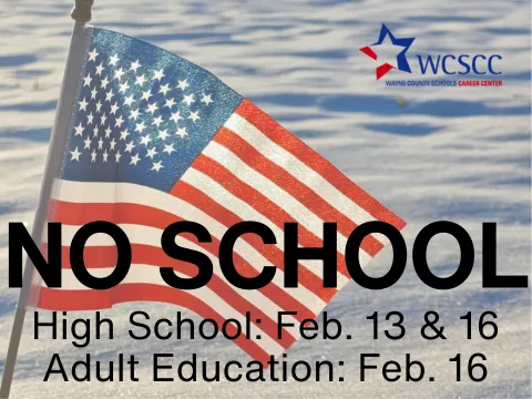 no school feb 13&16 