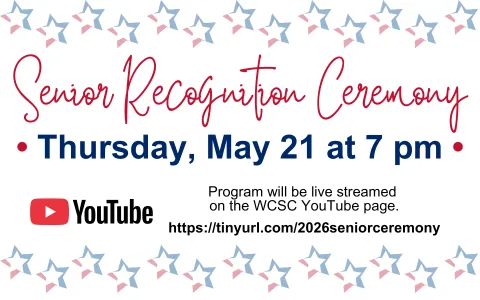 What's Happening - Senior Ceremony 2026