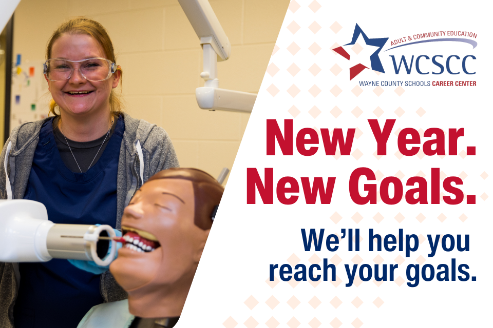 NEW YEAR NEW GOALS ADULT EDUCATION